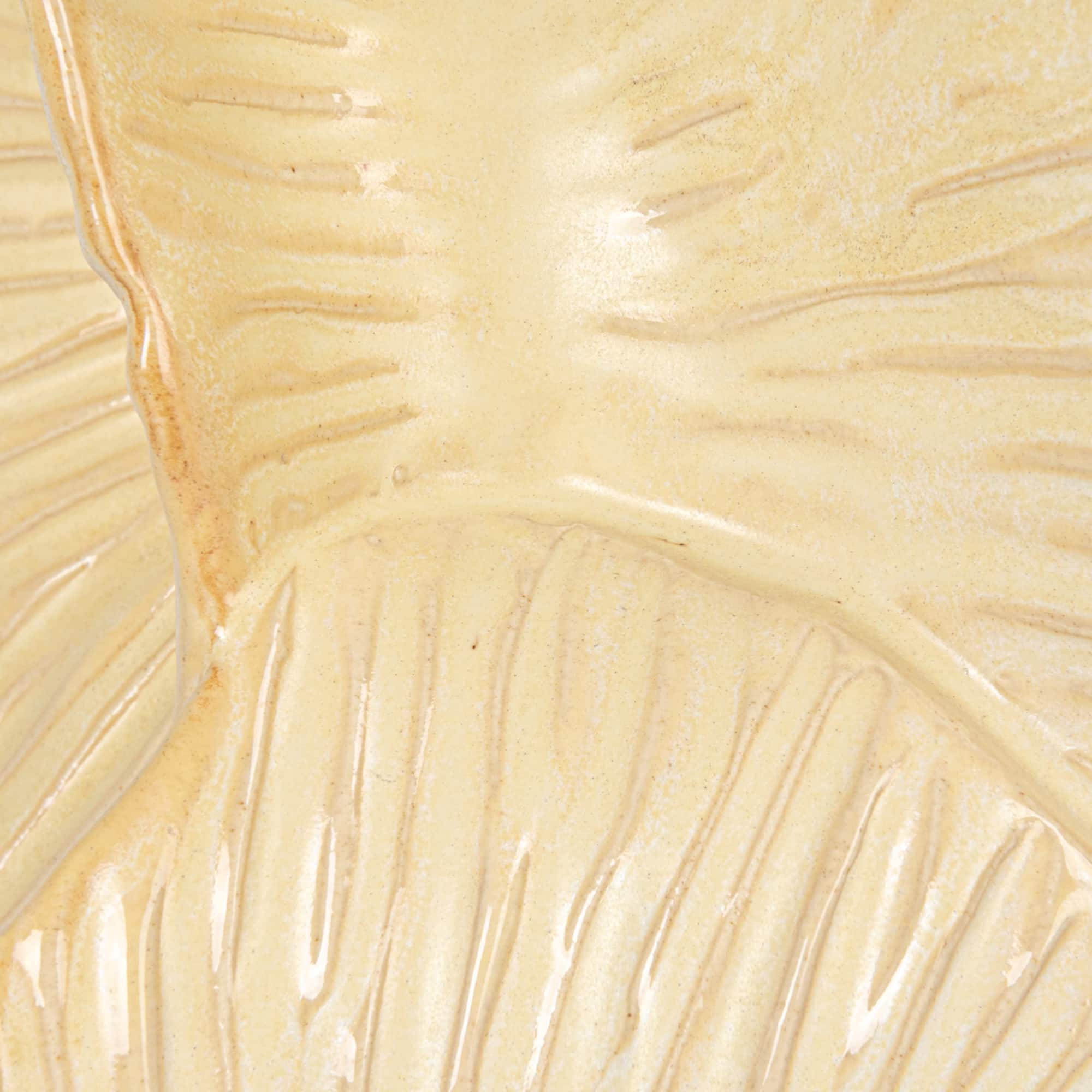 Hello Honey® 10.25" Matte White Blossom Essence Stoneware Sculpture